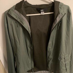 REI Women's Rain Jacket- Small, Green